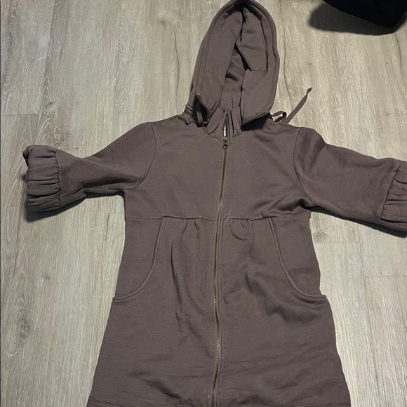 Urban Behaviour Women's Hooded Jacket in Brown - Picture 1 of 2